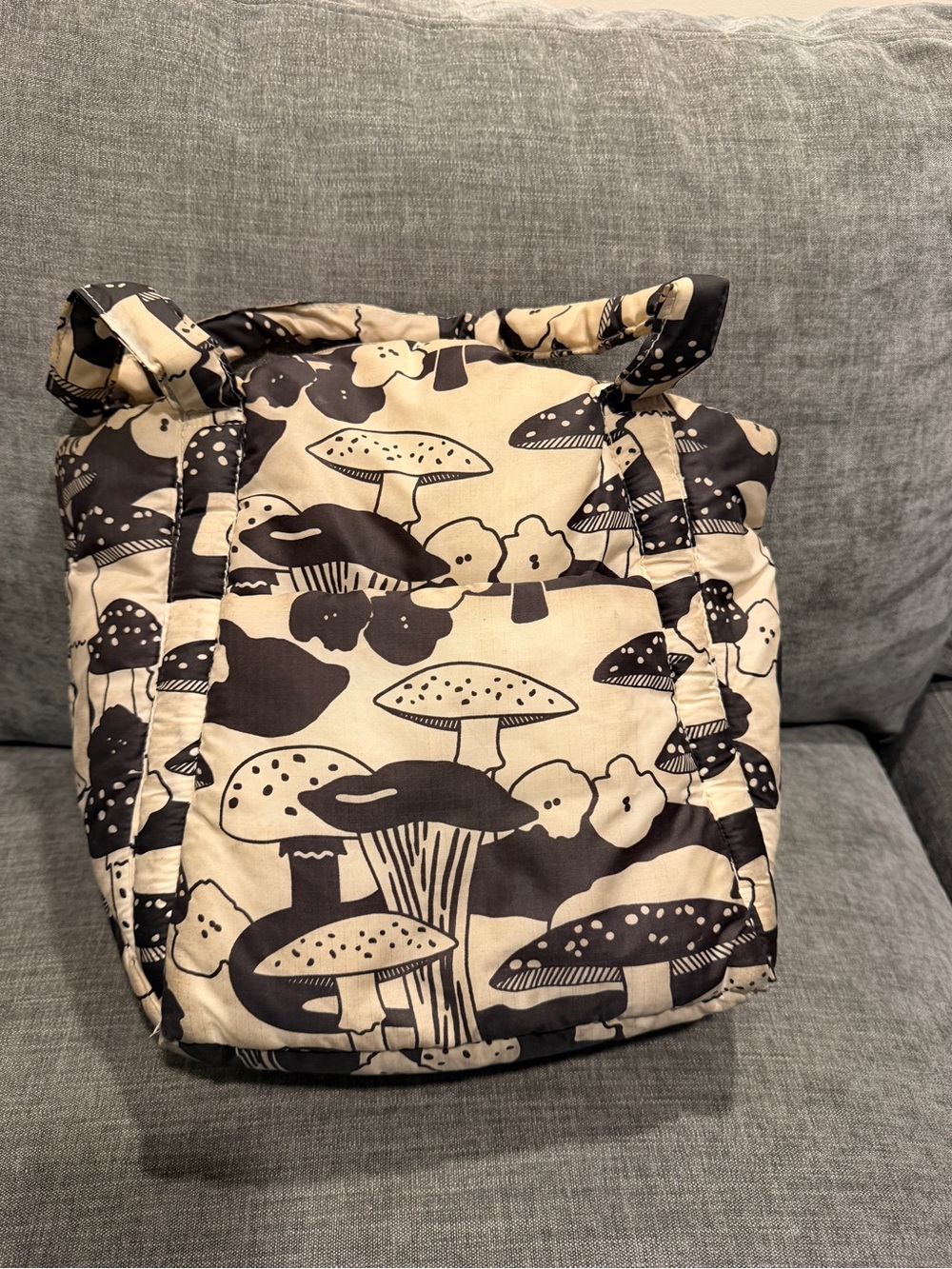 Baggu Mini Puff Mushroom Tote